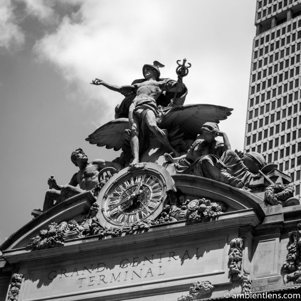 Grand Central Station Sculpture, New York 1 (BW SQ)