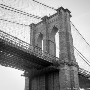 Brooklyn Bridge, NY 1 (BW SQ)