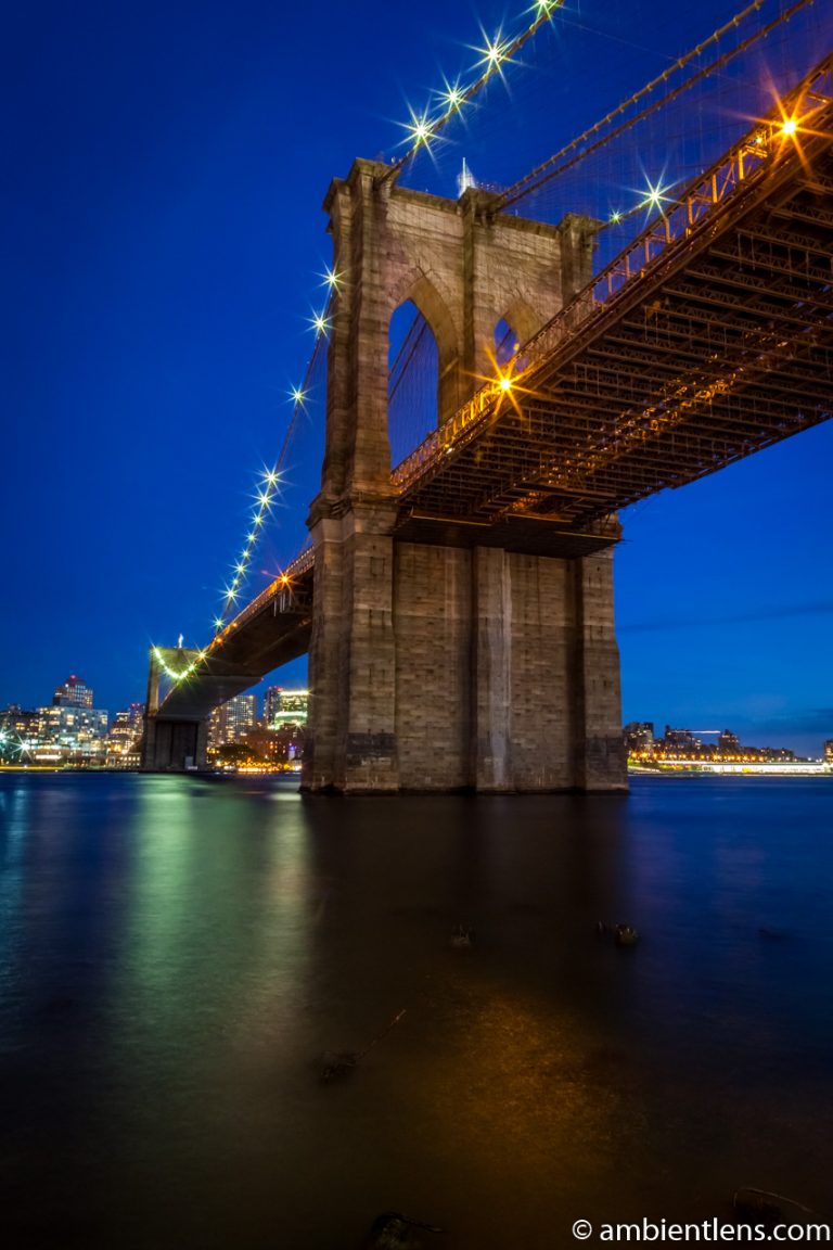 Brooklyn Bridge in Blue Light 5