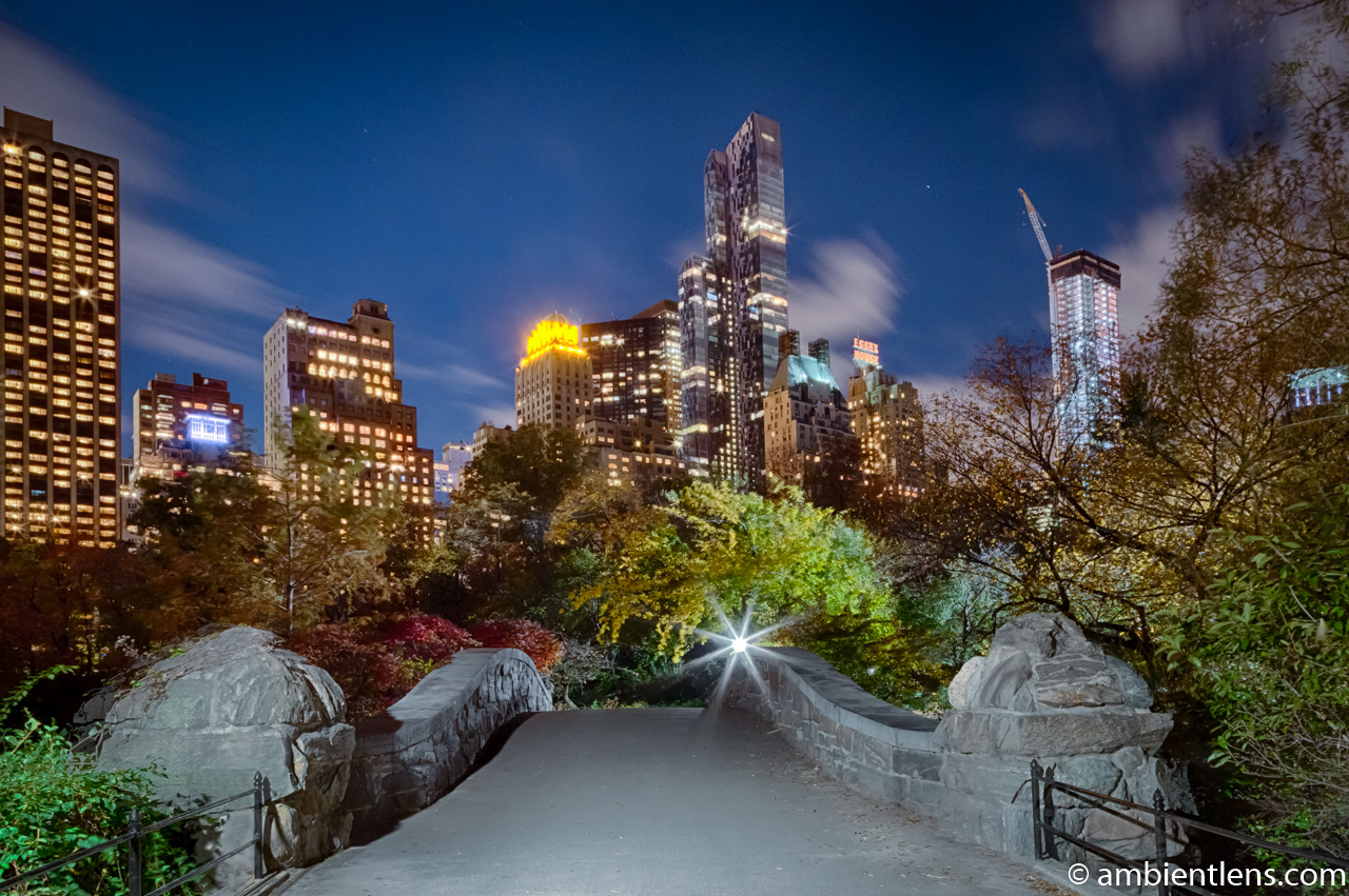 Central Park’s Gapstow Bridge at Night 1 Ambient Lens