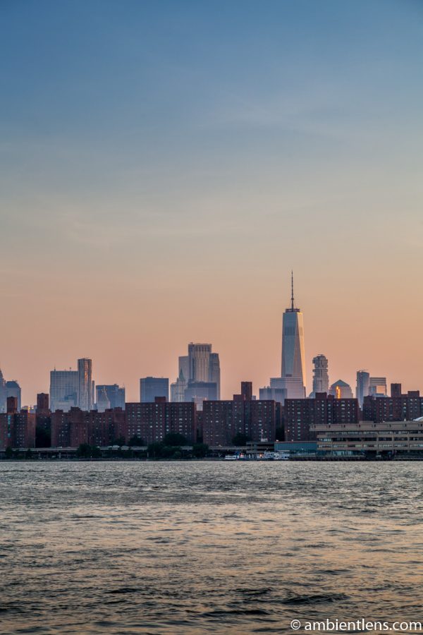 Lower Manhattan and the East River at Sunset 2