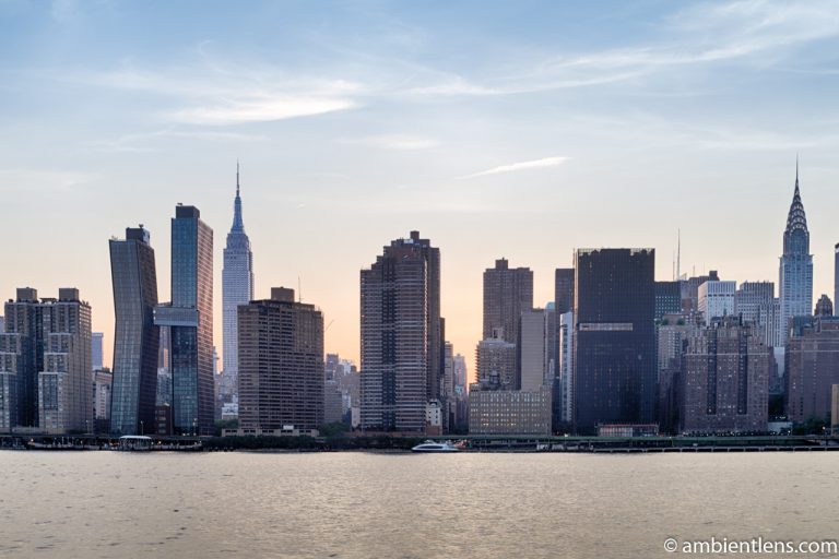 Midtown Manhattan and the East River at Sunset 7