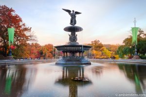Bethesda Fountain Golden Autumn 1