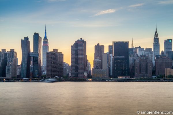 Midtown Manhattan and the East River at Sunset 4