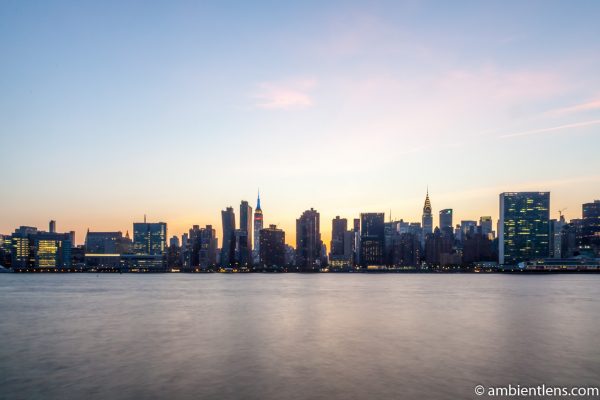 Midtown Manhattan and the East River at Sunset 5