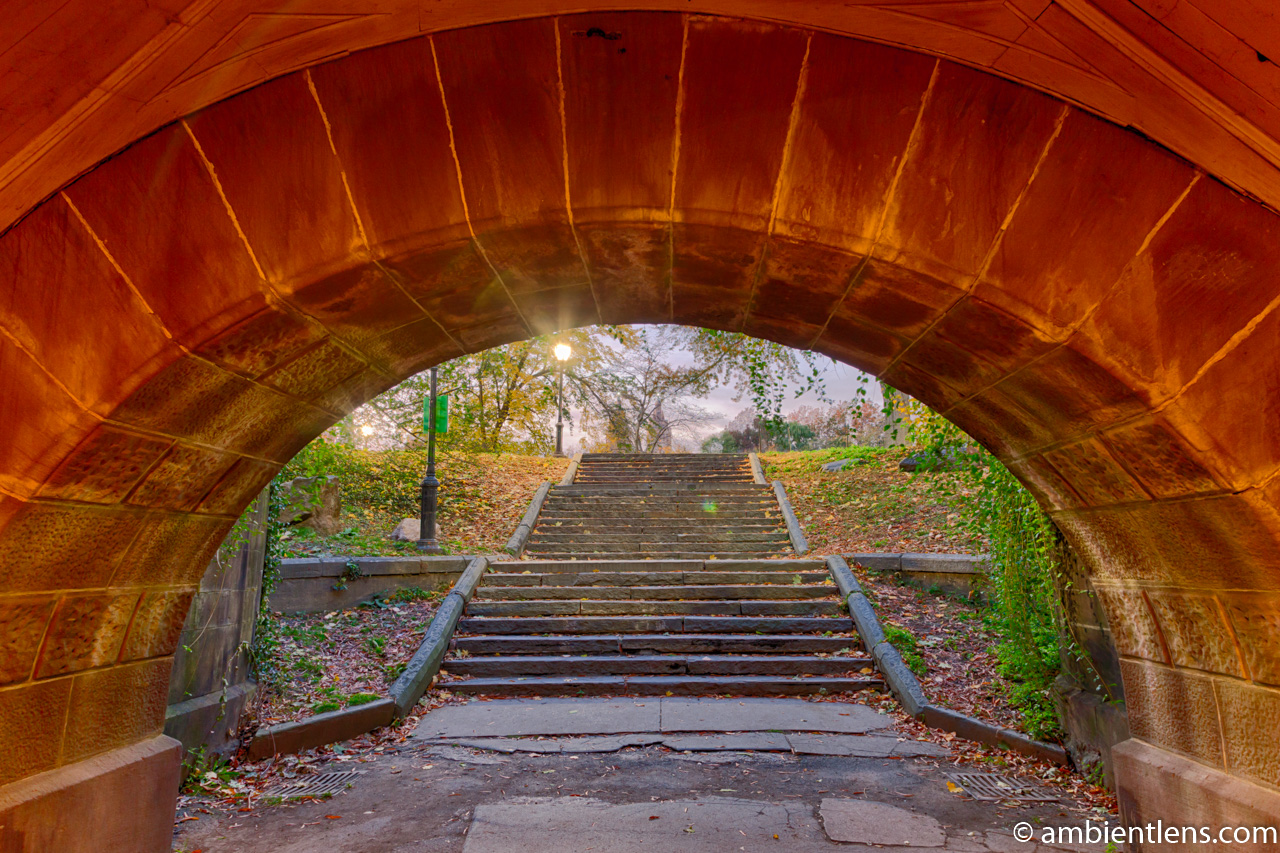A Tunnel in Central Park Ambient Lens