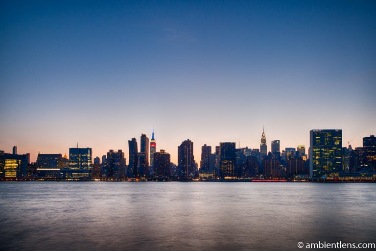 Midtown Manhattan and the East River at Sunset 9