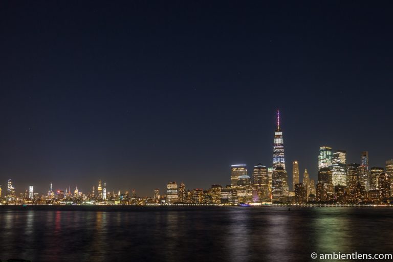 Lower Manhattan and the Hudson River at Night 3