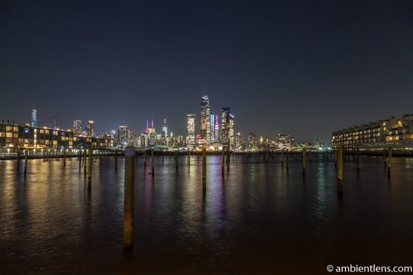 Midtown Manhattan and the Hudson River at Night 1