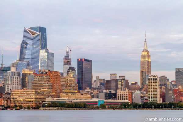 Midtown Manhattan and the Hudson River at Sunset 5