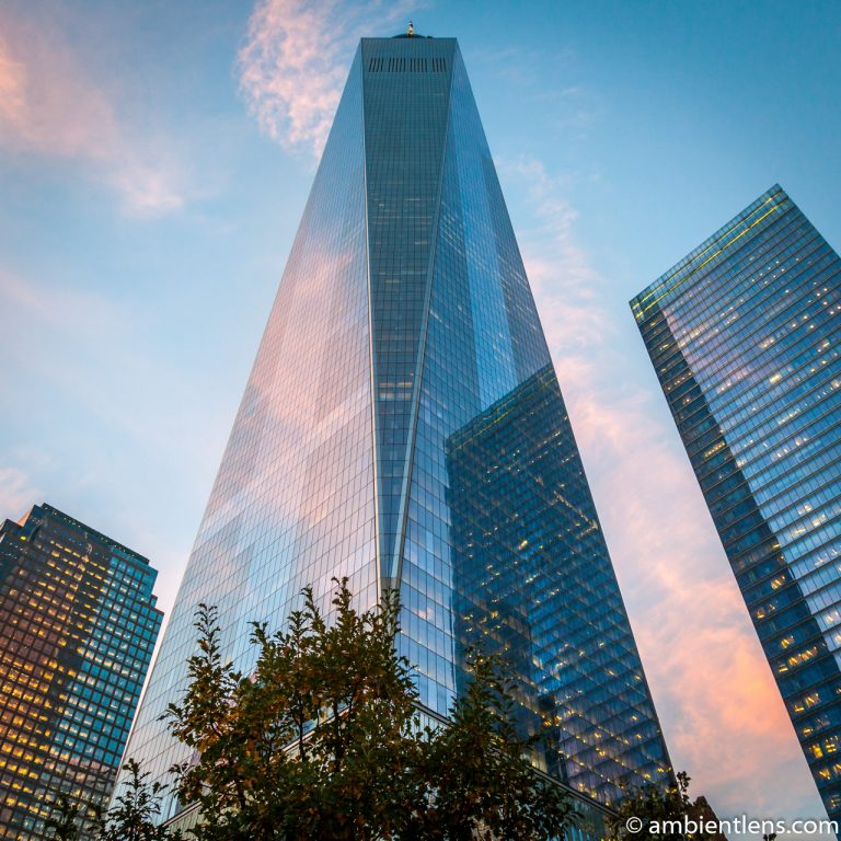 New York's Freedom Tower at Sunset 3 (SQ)