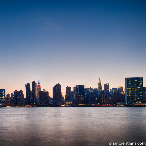 Midtown Manhattan and the East River at Sunset 9 (SQ)