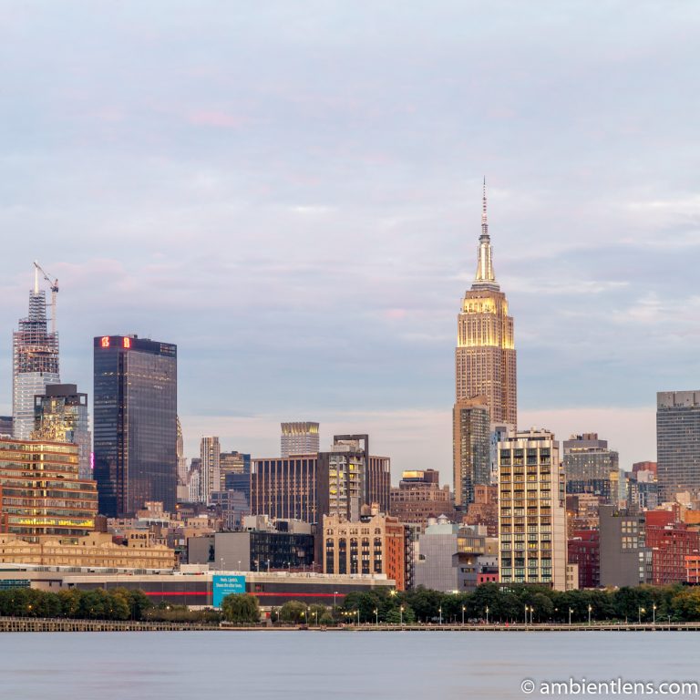 Midtown Manhattan and the Hudson River at Sunset 5 (SQ)