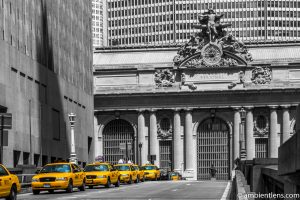Yellow Cabs by Grand Central Station, New York 2