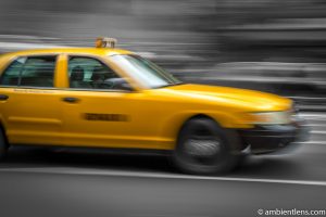 Yellow Cab in New York 2