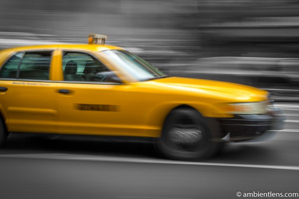 Yellow Cab in New York 2
