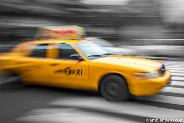 Yellow Cab in New York 4