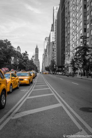 Yellow Cabs on 59th Street, New York 1