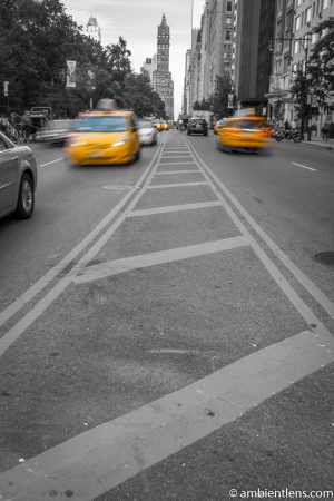 Yellow Cabs on 59th Street, New York 2