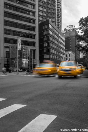 Yellow Cabs on Broadway, New York 1
