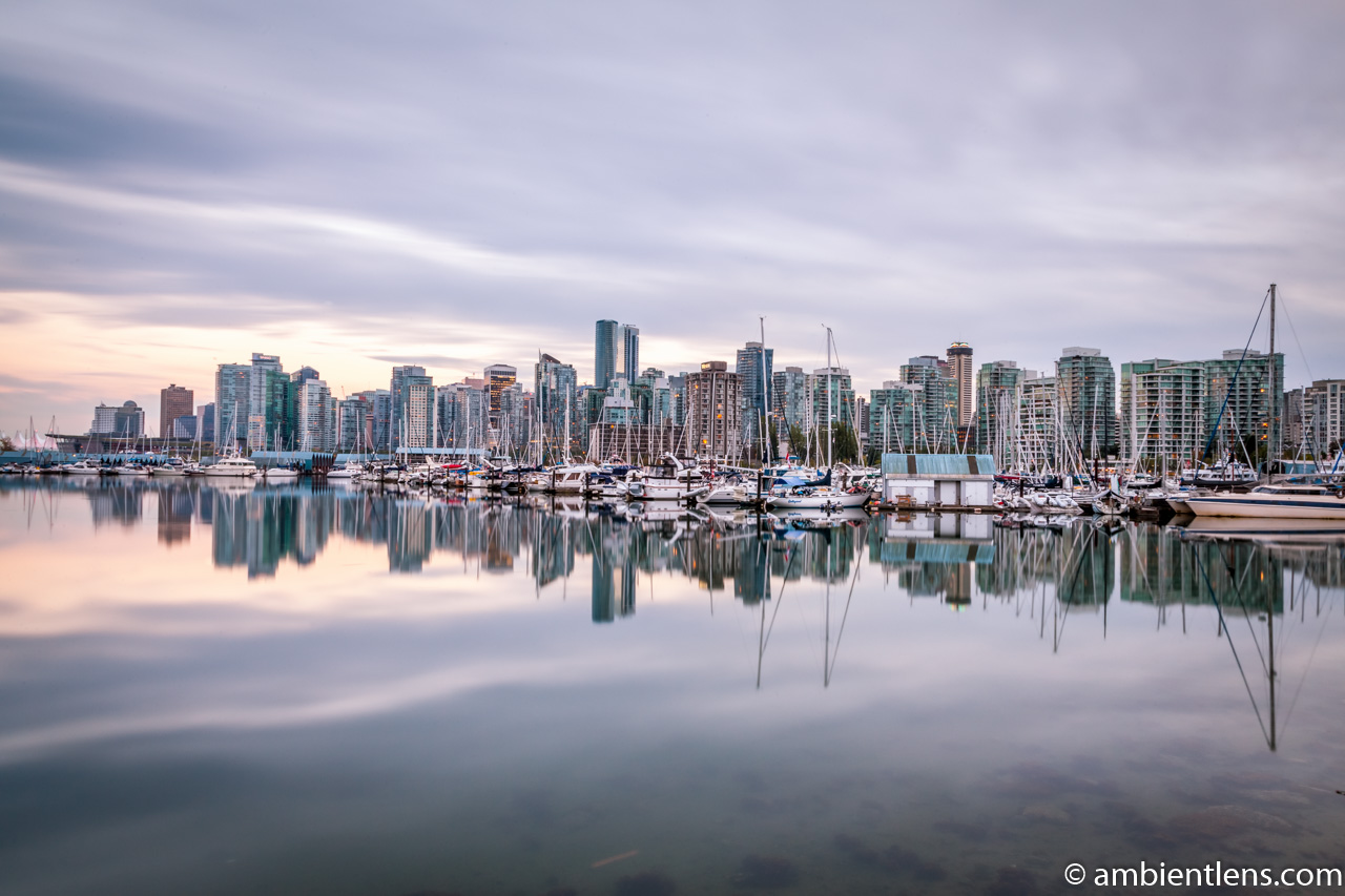 Reflection of Downtown Vancouver 1