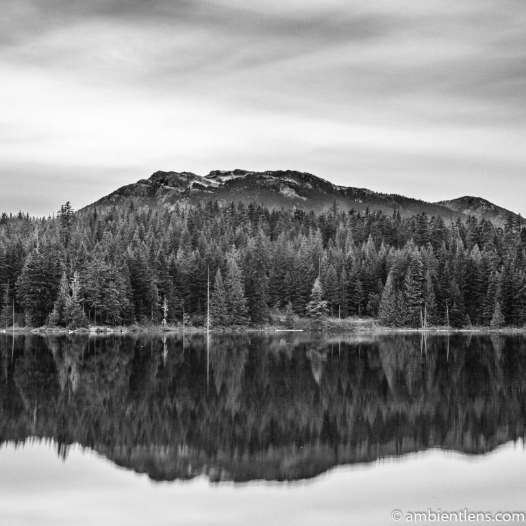Lost Lake, Whistler, BC, Canada 3 (BW SQ)