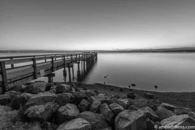 The Pier at Crescent Beach, White Rock, BC, Canada 5 (BW)