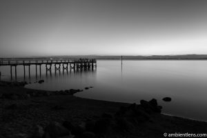 The Pier at Crescent Beach, White Rock, BC, Canada 10 (BW)