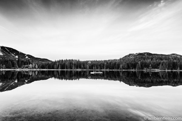 Lost Lake, Whistler, BC, Canada 4 (BW)