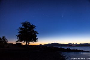 Neowise Comet over Spanish Banks, Vancouver, BC 1