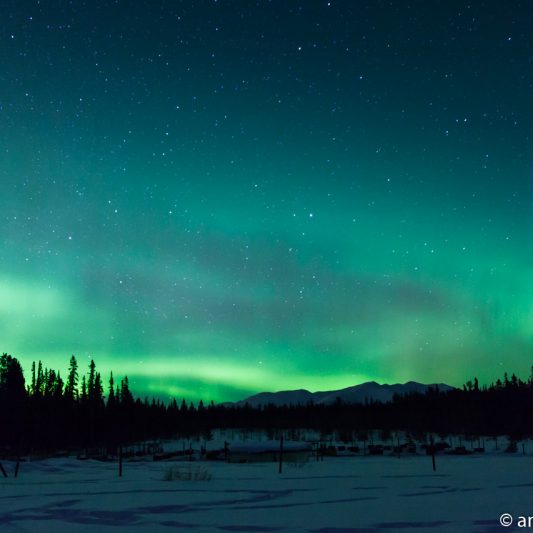 Aurora Borealis over Yukon 1