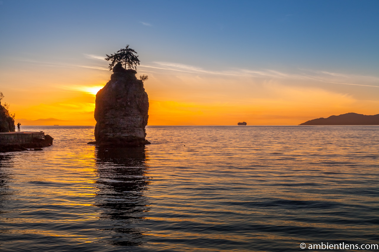 Siwash Rock, Stanley Park, Vancouver, BC 1