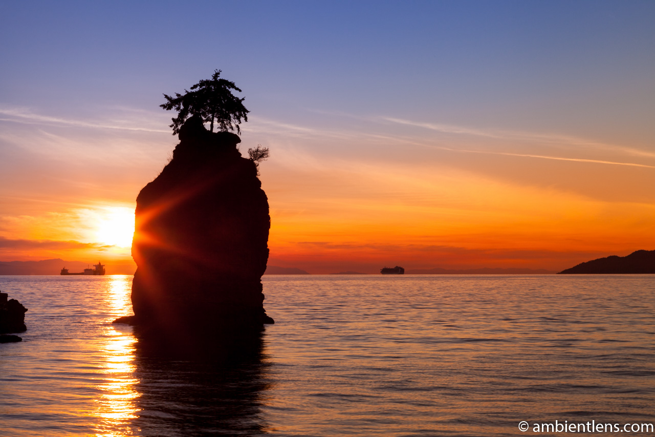 Siwash Rock, Stanley Park, Vancouver, BC 2