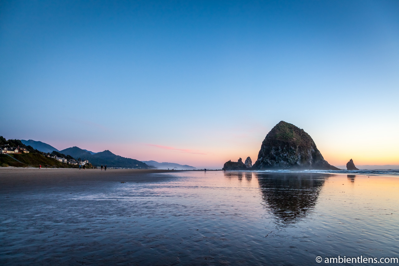 Haystack Rock at Sunset 4 Haystack Rock at Sunset 4